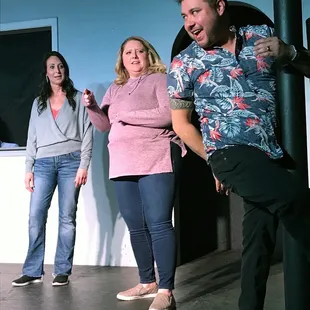 Ben Lara and the "Meet Me in the Middle" cast keeps the audience laughing!