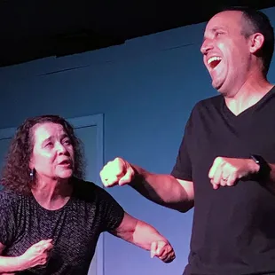 TJ Brown &amp; Sue Ellen Reiman perform musical improv with BitSing!