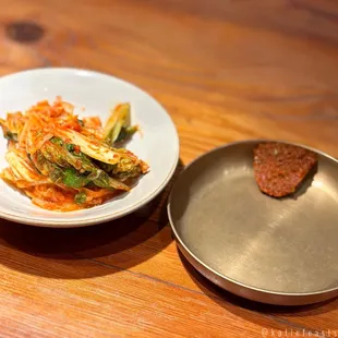 Kimchi &amp; fermented pepper sauce