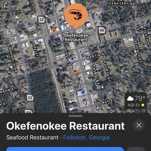 Where it was saying closed but it wasn't