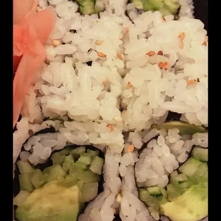 Veggie sushi