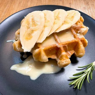 food, waffles
