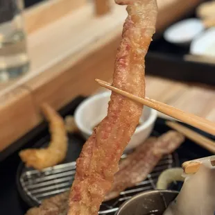 Tempura bacon