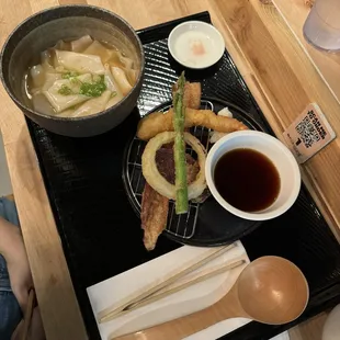 Himokawa Udon in Broth
