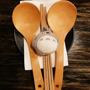 The ladle spoon