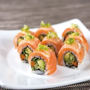 Salmon Lemon Roll: Salmon Fair every Wed and Thu