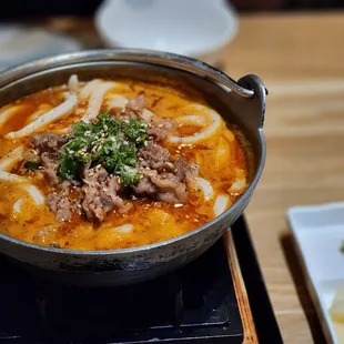 Spicy Beef Udon
