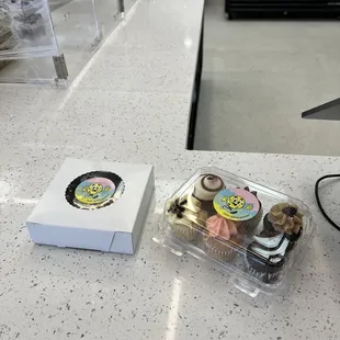 Cookies and cupcakes.