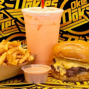 The Okie Dokie Experience. Okie Dokie, Fries, Orange Cream