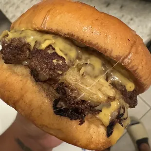 The burger!!!
