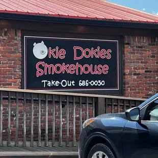 More of the outside so you know you've arrived.