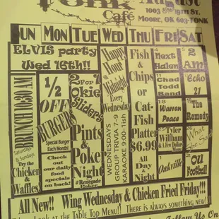 August monthly special