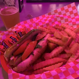 Chicago dog is where it&apos;s at!!! Favorite food here.