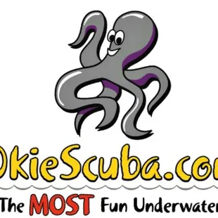 OkieScuba Logo and Mascott Otto