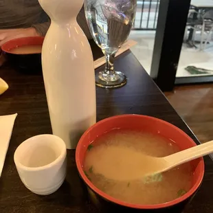 Miso &amp; Hot Sake