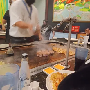 Chef doing his thing!