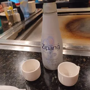 Sparkling sake, I liked it!