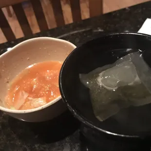 Soggy salad and afterthought tea