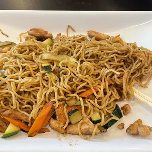 chicken yakisoba