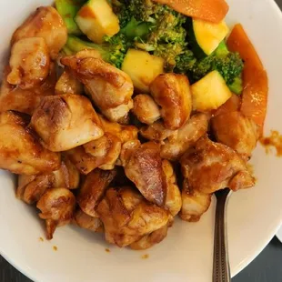 Spicy Chicken Grill Bowl