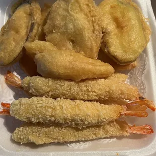 Shrimp tempura