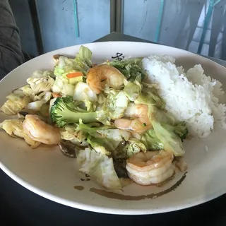 Shrimp Teppanyaki