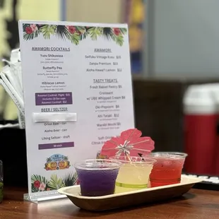 Sips at the Awamori Garden