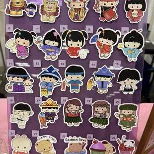 Cute stickers