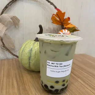 Matcha Milk Tea