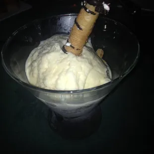 Brandy Ice from Oklahoma City Golf and Country Club. Perhaps my favorite dessert.