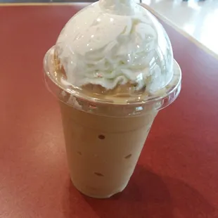 Vanilla bean with added espresso