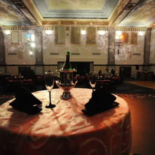 Our grand ballroom, perfect for weddings, parties, or other special events.