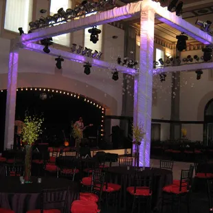 Dance floor at the Oklahoma Jazz Hall of Fame, perfect for the most special occasions.