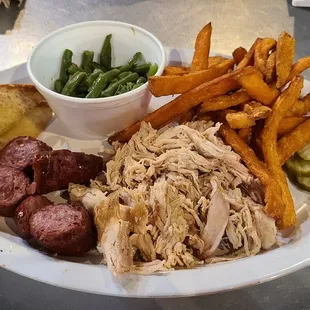 Sausage and turkey