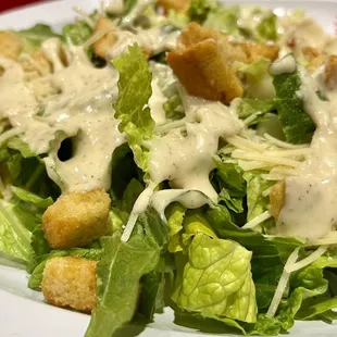 Ceasar salad minus the chicken.