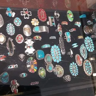 Sterling Silver Men's &amp; Women's Rings with Select Gems &amp; Stones