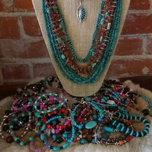 Native American Necklaces and Bracelets