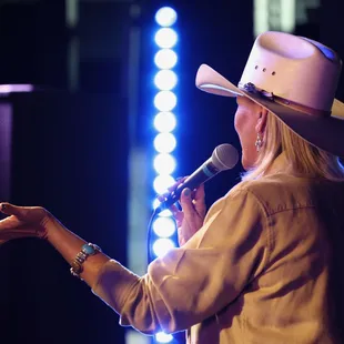 Tammy Brasier at the Oklahoma Opry