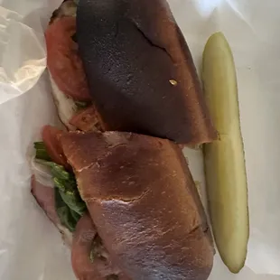 Burnt sandwhich