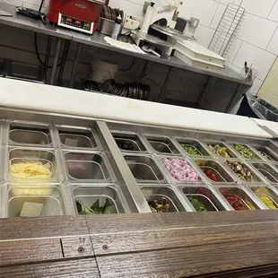 salads, outside