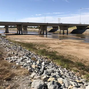 Why are they draining the river?