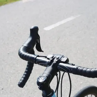 The paths are smooth and the two lanes make for easy passing.