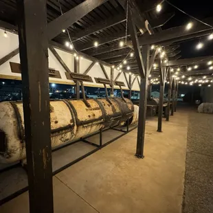 Pits on the front patio