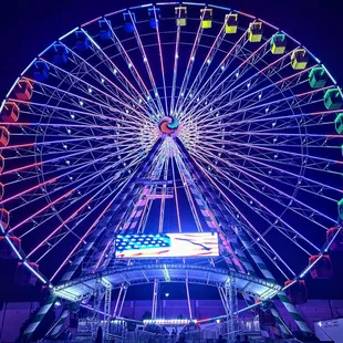 The big ferris wheel at night, 2023