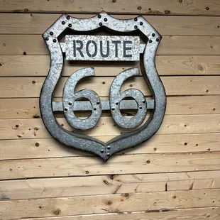 ows route 66 sign