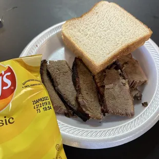 Sliced Lean Beef Sandwich