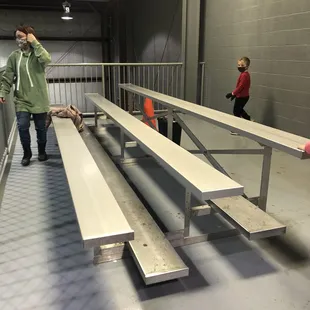 Upstairs viewing area