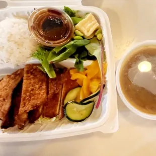This was supposed to be a Chicken Katsu Curry plate ($13.45)