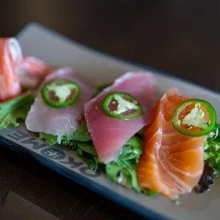 sushi and sashimi, sashimi, sushi, food