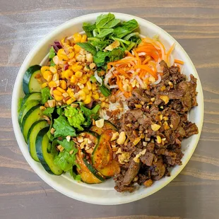 Korean beef bowl